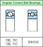 High-speed Angular Contact Ball Bearings BNH Series
