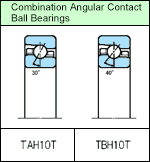 Combination Angular Contact Ball Bearings TAH,TBH Series