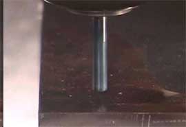 Dry drilling by AQUA Drill HARD