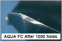 AQUA FC After 1000 holes