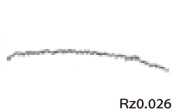 TORNADO SWORD-MD Cutting surface roughness