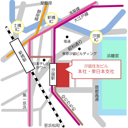 Nachi 本社 東日本支社 マップ